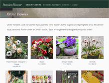 Tablet Screenshot of passionflowerdesign.com